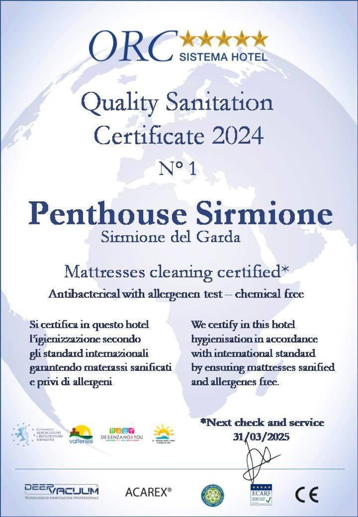 Penthouse Sirmione Close The Lake Luaran gambar